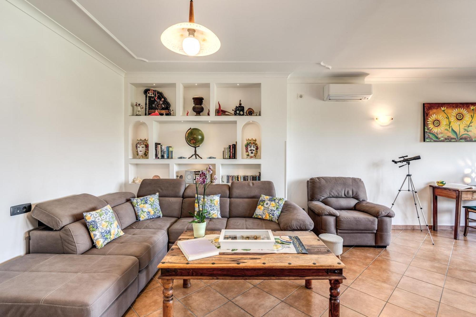 Caruso Private Heated Pool & Sea View Villa Sorrente