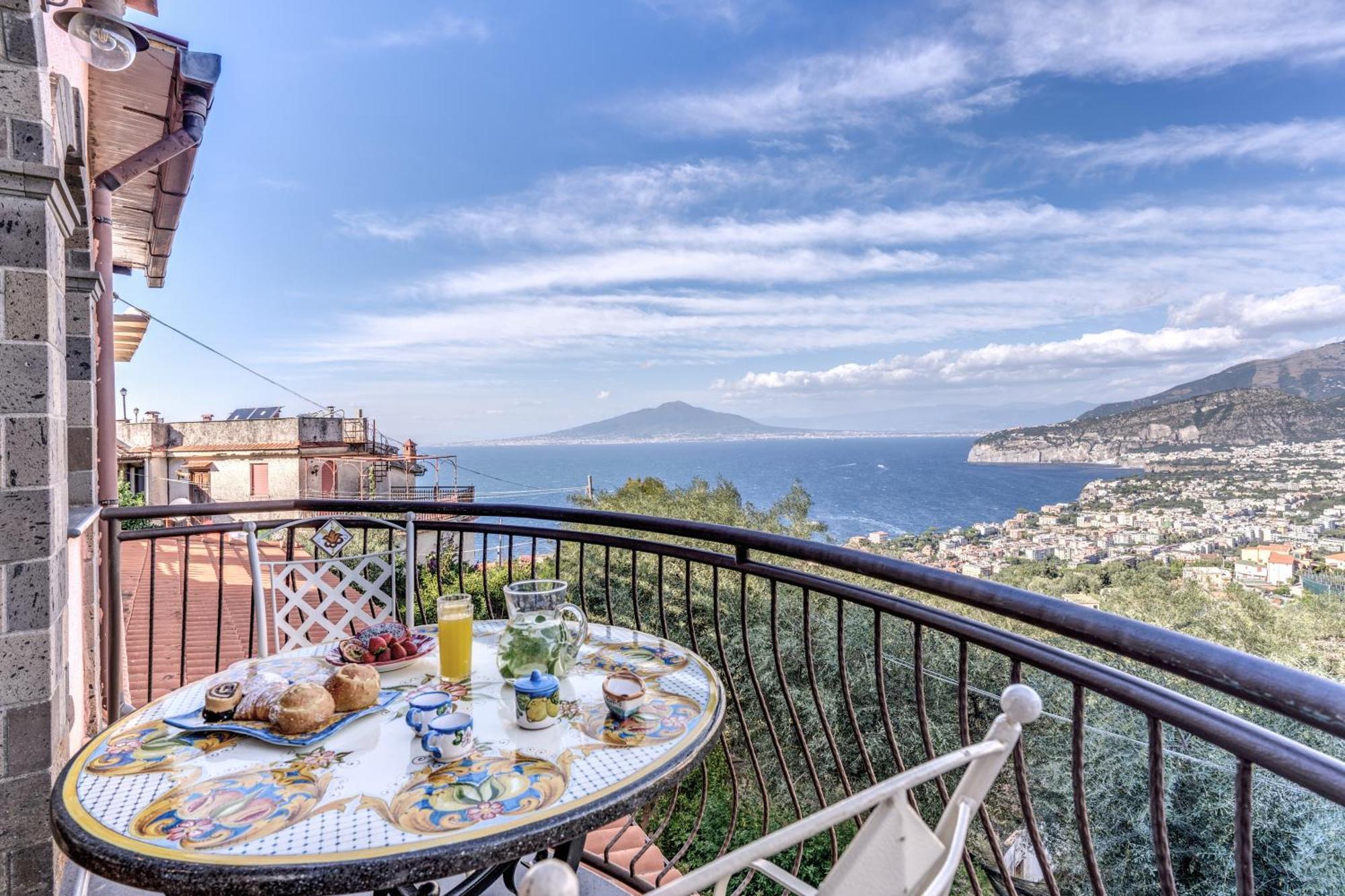 Caruso Private Heated Pool & Sea View Villa Sorrente